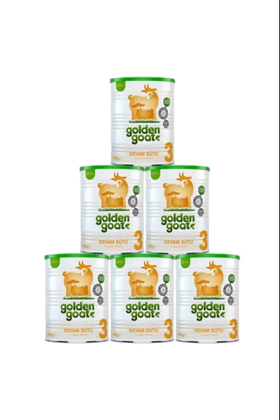Golden Goat 3 Devam Keçi Sütü 400 gr 6 Adet ürün görseli 1