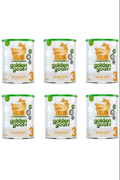 Golden Goat 3 Devam Keçi Sütü 400 gr 6 Adet ürün görseli 1