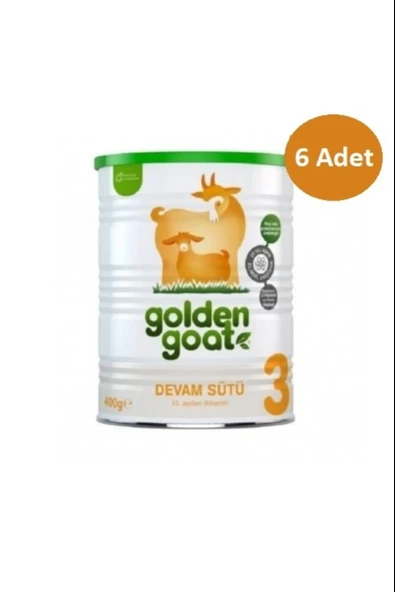 Golden Goat 3 Devam Keçi Sütü 400 gr 6 Adet ürün görseli 1
