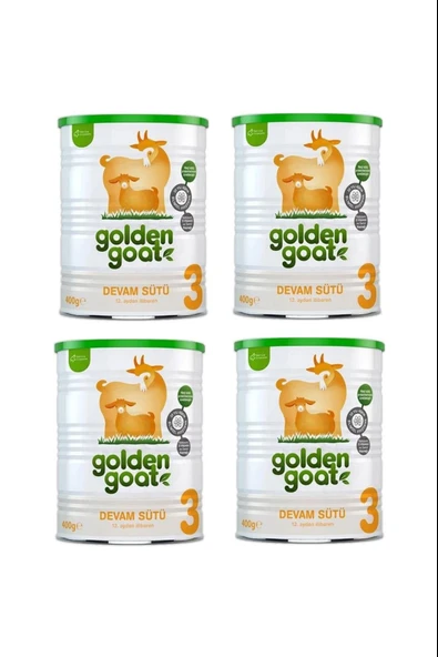 Golden Goat 3 Devam Keçi Sütü 400 gr 4 Adet ürün görseli 1