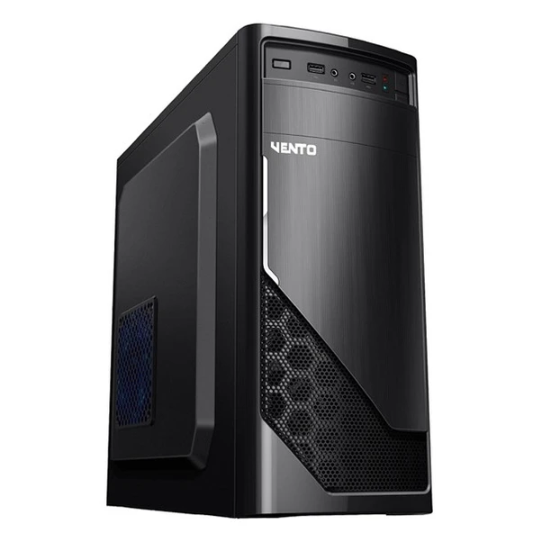 VENTO VS115F 400W Standart Mid-Tower PC Kasası Siyah ürün görseli 1