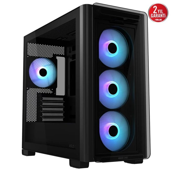ASUS A23 PLUS 4-RGB FANLI GAMING MID-TOWER PC KASASI ürün görseli 1