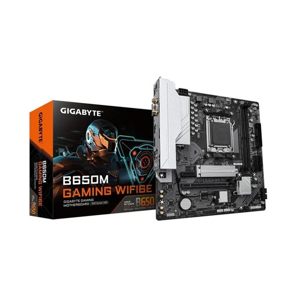 GIGABYTE B650M GAMING WIFI6E DDR5 HDMI PCIE 4.0 AM5 MATX ürün görseli 1