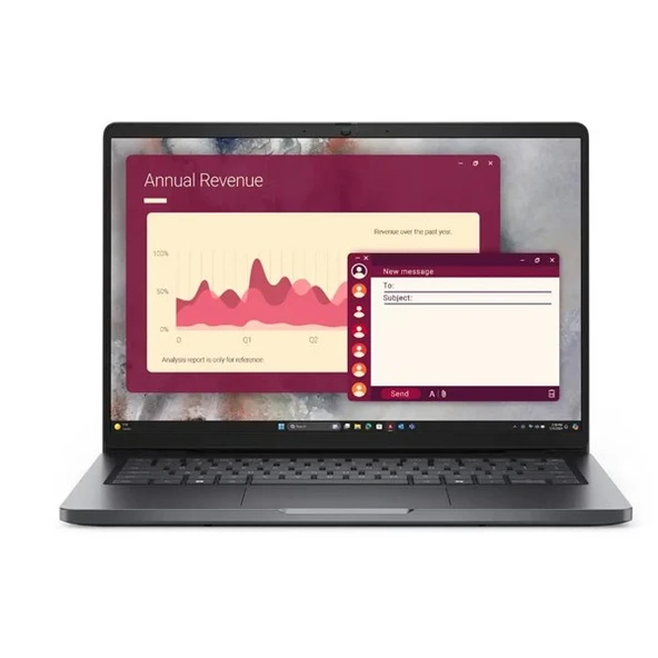 DELL 14" PRO 14 BTO107_PC14250W ULTRA 7 255U-16GB DDR5 RAM-512GB NVME-W11 PRO ürün görseli 1