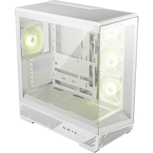MSI MAG PANO 130R PZ WHITE PANORAMIK GAMING MID-TOWER PC KASASI BEYAZ ürün görseli 1