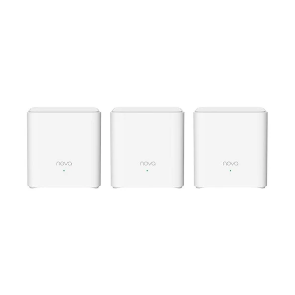 TENDA MX3 (3-pack) WIFI6 AX1500 DUAL BAND ROUTER 3-lü paket ürün görseli 1