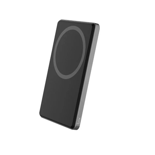 BİX 5000mAh TPB14 15W Kablosuz ULTRA SLİM METAL POWERBANK ürün görseli 1