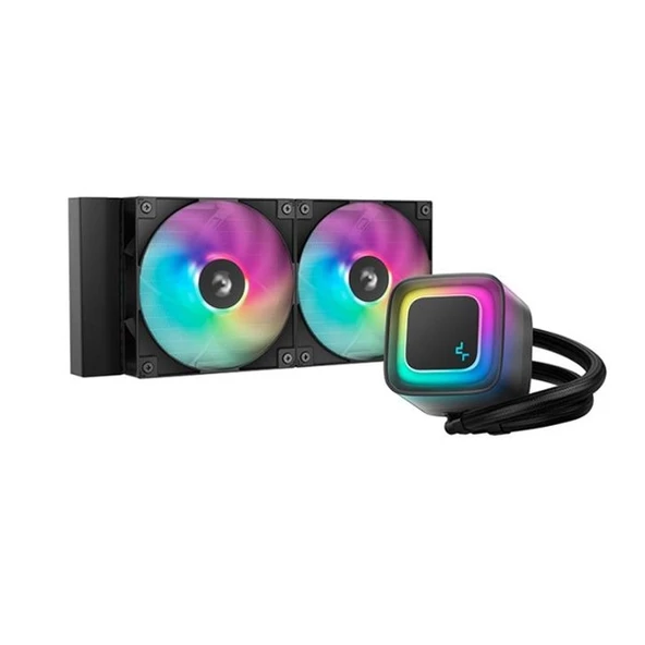 DEEPCOOL 240mm LE240-V2 ARGB Sıvı Soğutmalı AM5-1851p İşlemci Fanı ürün görseli 1