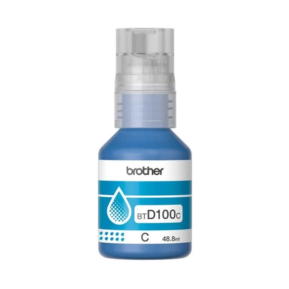 BROTHER BTD100C 5000 Sayfa Sıvı Mavi Kartus ürün görseli 1