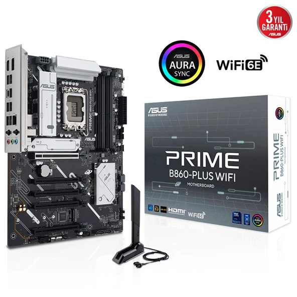 Asus Prime B860-Plus Wifi D5 1851P Hdmi Dp Type-C ürün görseli 1