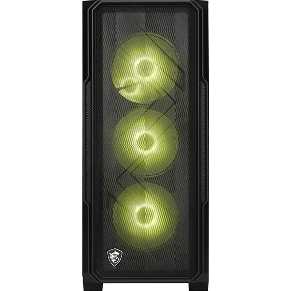 MSI MAG FORGE 340R AIRFLOW GAMING MID-TOWER PC KASASI 360MM SIVI SOĞUTUCU DESTEKLİ ürün görseli 1