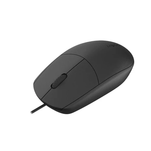 RAPOO N100C OPTİK KABLOLU TYPE-C MOUSE - SİYAH - Resim 4
