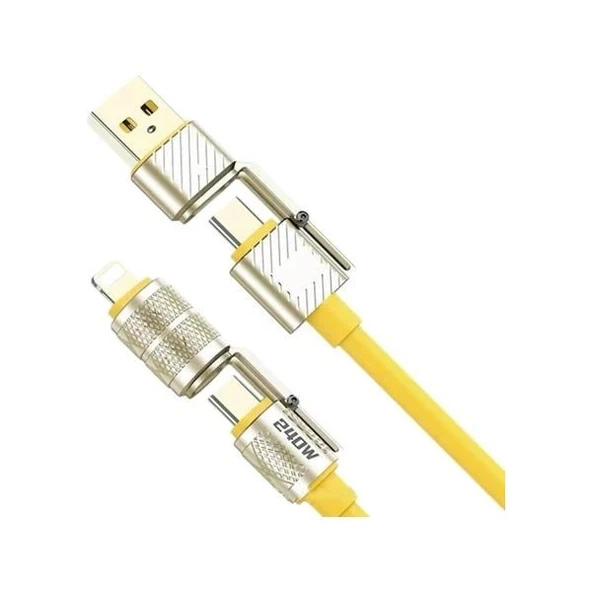 CODEGEN CDG-CNV89 Lightning 2 metre Şarj ve Data Kablosu 240W - Resim 2