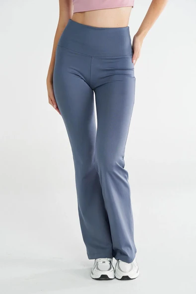 Hummel Bright Mavi Kadın Pantolon-Tayt 932317-8588 ürün görseli 1