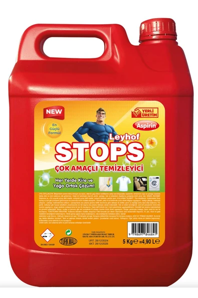 Leyhof Leke Çıkarıcı Asprin 5 Litre Stop Harika Hijyen Forte ürün görseli 1