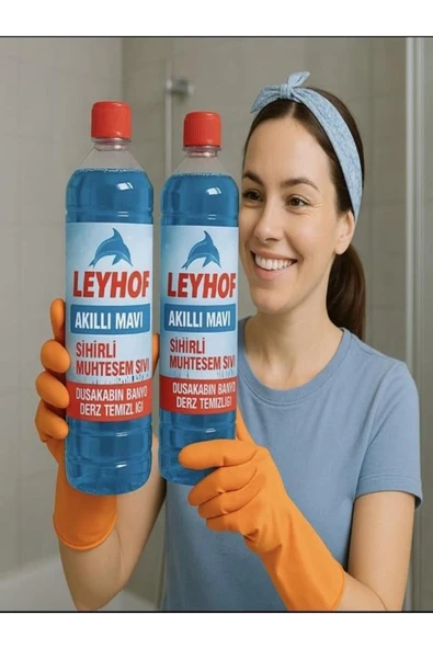 Leyhof Akıllı Temizlik Sıvısı 2'li Fayans Ve Duşakabin Temizleyici ürün görseli 1