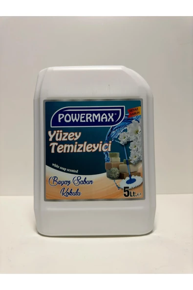 powermax BEYAZ SABUN KOKULU EKSTRA YÜZEY TEMİZLİK 5 KG ürün görseli 1