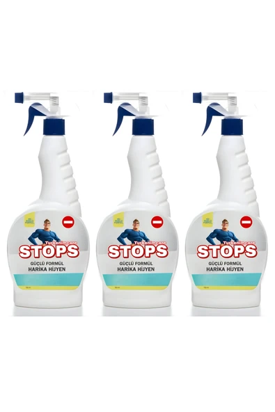 Turkenimcare 3 Adet Leke Çıkarıcı 750ml Stop Harika Hijyen Forte ürün görseli 1