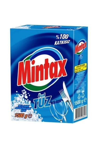 Mintax Bulaşık Makinesi Tuzu 1.5kg ürün görseli 1
