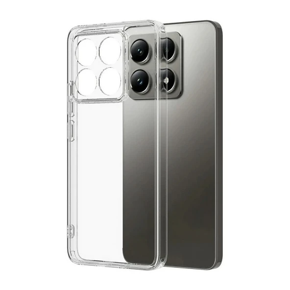 Gpack Xiaomi 15T uyumlu Kılıf Süper Silikon Şeffaf ürün görseli 1