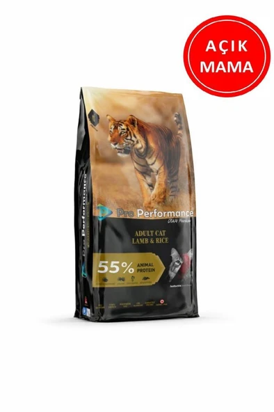 Pro Performance Kuzu Etli ve Pirinçli Yetişkin Kedi Maması 1 Kg AÇIK ürün görseli 1