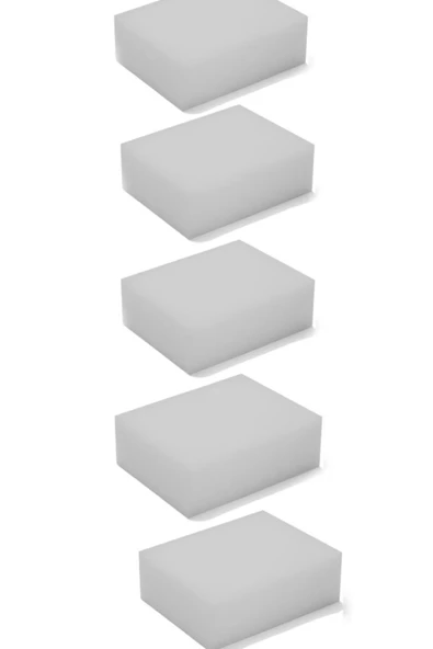 TECHNOLOG Sihirli Sünger (magic Sponge) 5 Adet- Gri ürün görseli 1