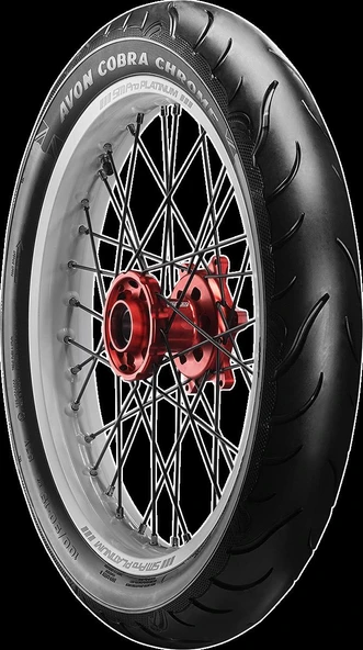 130/70VR18 (63V) TL COBRA CHROME F AVON - Resim 2