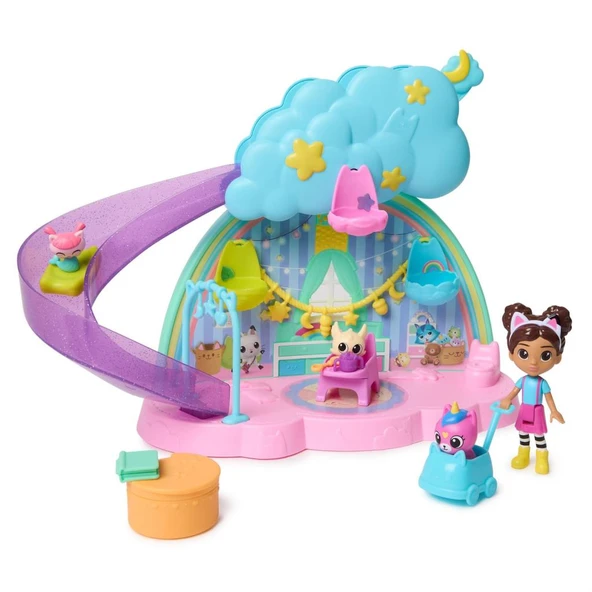 Spin Master Gabby's Dollhouse Kitty Care Ear Purrfect Playroom - 6071538 ürün görseli 1
