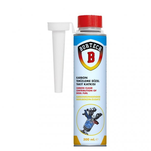 Burtech Karbon Temizleme Dizel Yakıt Katkısı 300 Ml ürün görseli 1