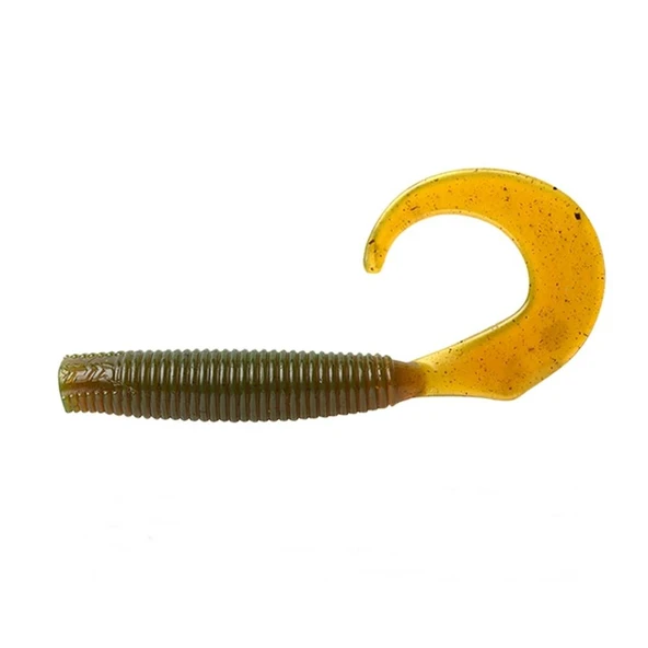 Daiwa Bait Junkie Grub Soft Bait Floating Silikon Yem  Motor Oil UV 6,35 CM ürün görseli 1