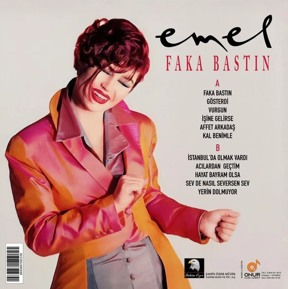 Emel Müftüoğlu Faka Bastın - Plak - Resim 2