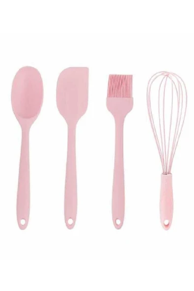 Tantitoni Silikon Açık Pembe 4 Lü Büyük Hazırlık Seti ürün görseli 1