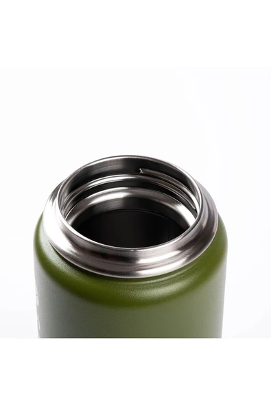 Tantitoni 024-01-YEŞİL ÇİFT KATMANLI  PASLANMAZ ÇELİK TERMOS 710ML - Resim 3