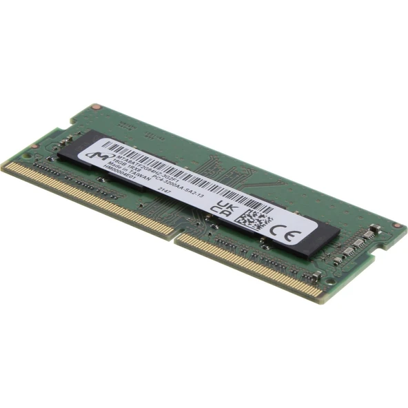 Micron 16 GB 3200 MHz DDR4 CL22 SODIMM MTA8ATF2G64HZ-3G2E1 Ram ürün görseli 1