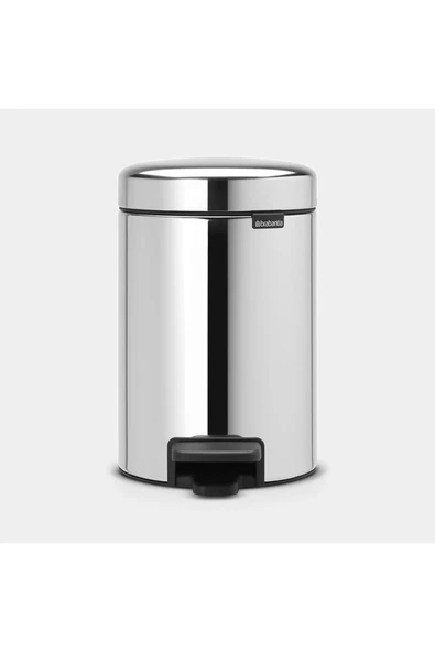Brabantia Newıcon Fpp Matt Steel Pedallı Çöp Kutusu 3L ürün görseli 1