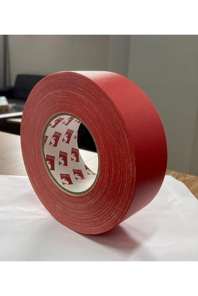 Scapa 3101 Gaffer Kamera Bandı Tamir Bandı 50mmx50mt Kırmızı ürün görseli 1