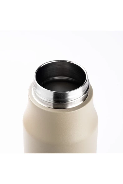 Tantitoni 024-01-BEJ ÇİFT KATMANLI TERMOS ŞİŞE 500ML - Resim 4