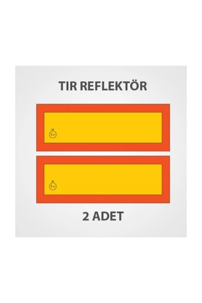 Tır Arka Işaret Reflektörü Metal Sac Malzeme ürün görseli 1