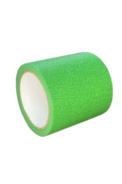 Maskeleme Kağıt Bant Geniş taban bandı 100mmx20mt Yeşil ürün görseli 1