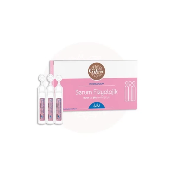 Gifrer Serum Fizyolojik 5 Ml 10 Flakon (SKT:06/2028) ürün görseli 1