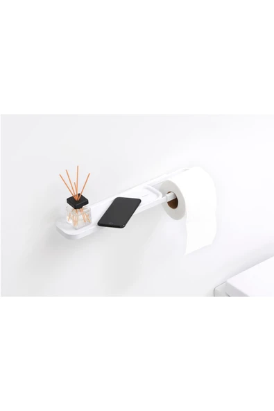 Brabantia Mındset Fresh Whıte Standlı Tuvalet Kağıdı Tutucusu ürün görseli 1