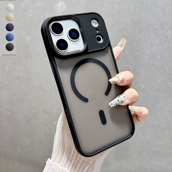 FitCase iPhone 17 Pro Kılıf Soft Mat Magsafe Kapak ürün görseli 1