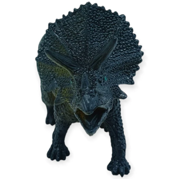 Hayvan Figürleri - Dinazor Figürü  11 cm - Triceratops - Resim 4