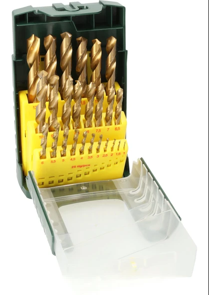 HSS Metal Matkap Ucu Seti 25 Parça - Resim 2