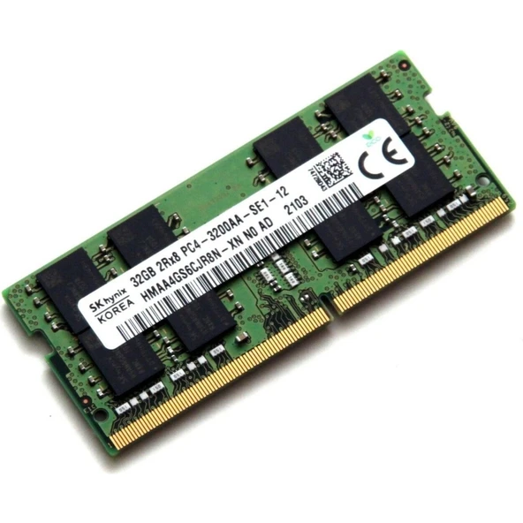 Skhynix 32 GB 3200 MHz HMAA4GS6CJR8N-XN DDR4 Ram ürün görseli 1