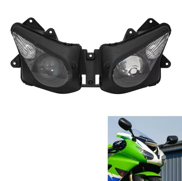PTTAVM: Kawasaki Ninja ZX10R Ön Far P6108 2006-2007