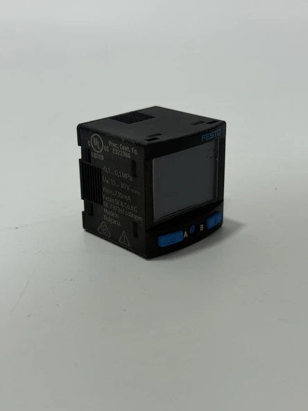 Festo SPAN-B2R-M5F-PN-PN-L1 Basınç Sensörü 2.El - Resim 2
