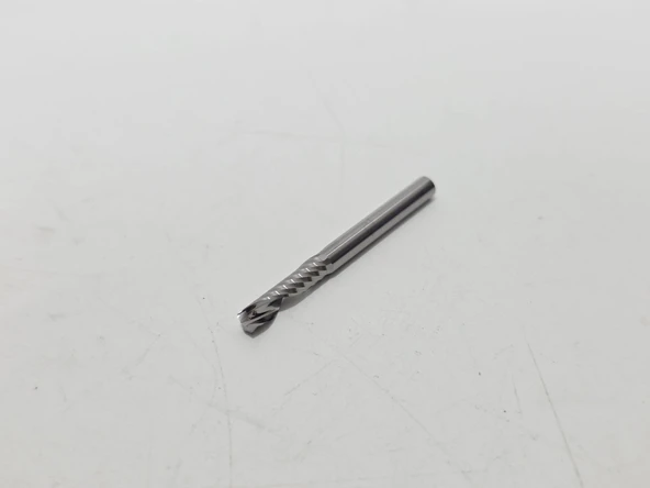 5A Tek Oluklu Karbür Freze Ucu 4x17mm - Resim 6