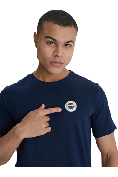 ERKEK TRIBUN ÇUBUKLU DETAYLI TSHIRT - Resim 5