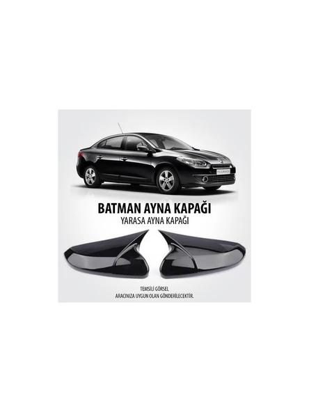renault fluence uyumlu batman-yarasa ayna kapağı ürün görseli 1